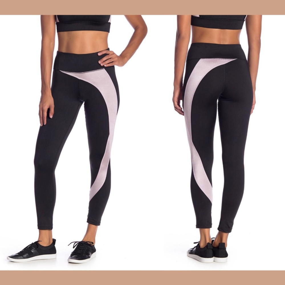 NWT Tahari Sport‎ Helena High Shine Leggings XL